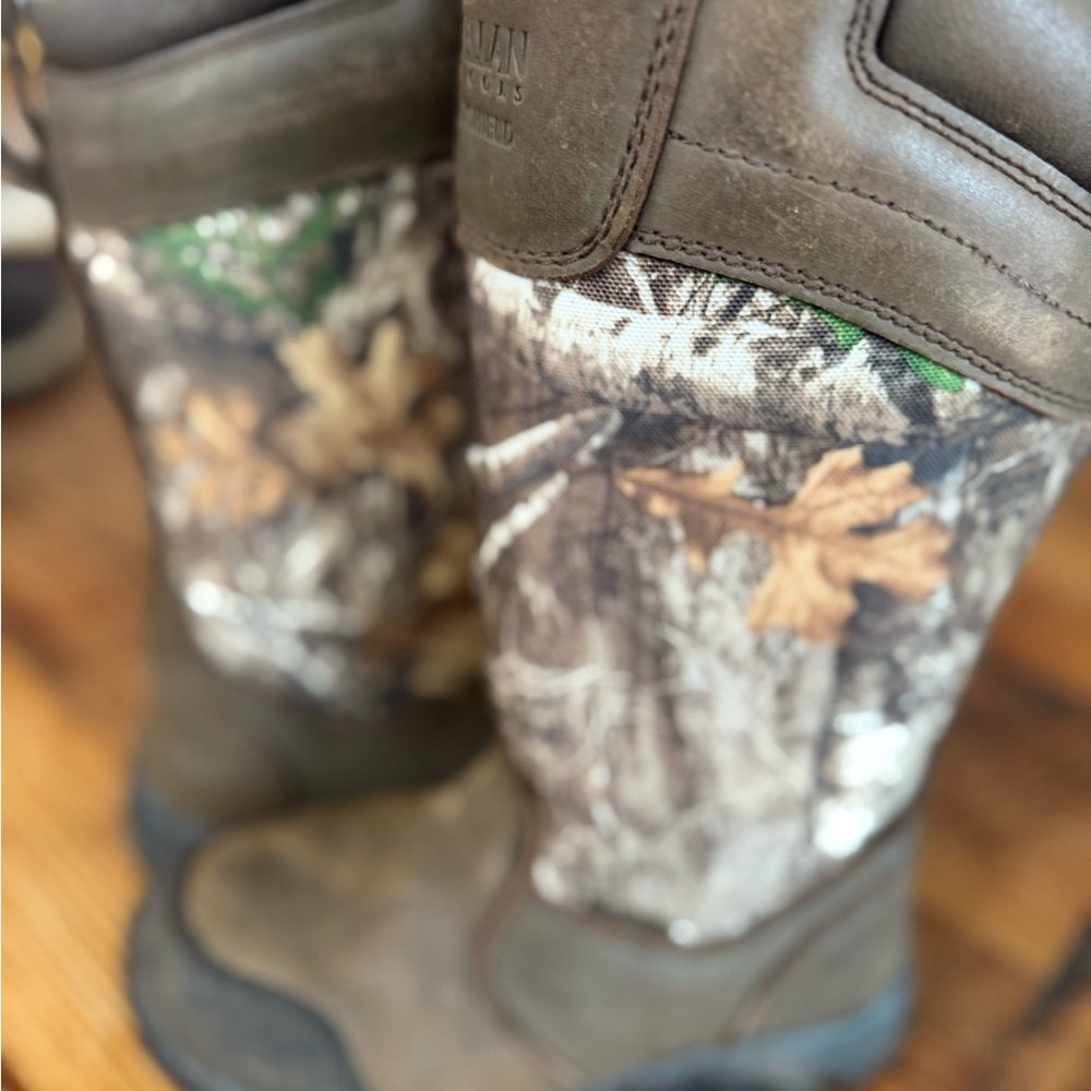 Magellan Outdoors Kids Boots - Brown and Green